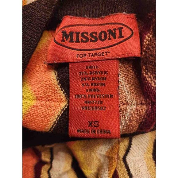 Missoni for Target zig zag mini dress size xs - Picture 9 of 10